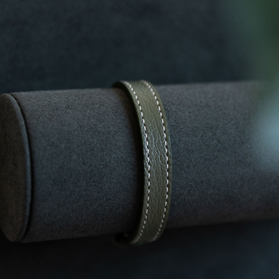Leather strap