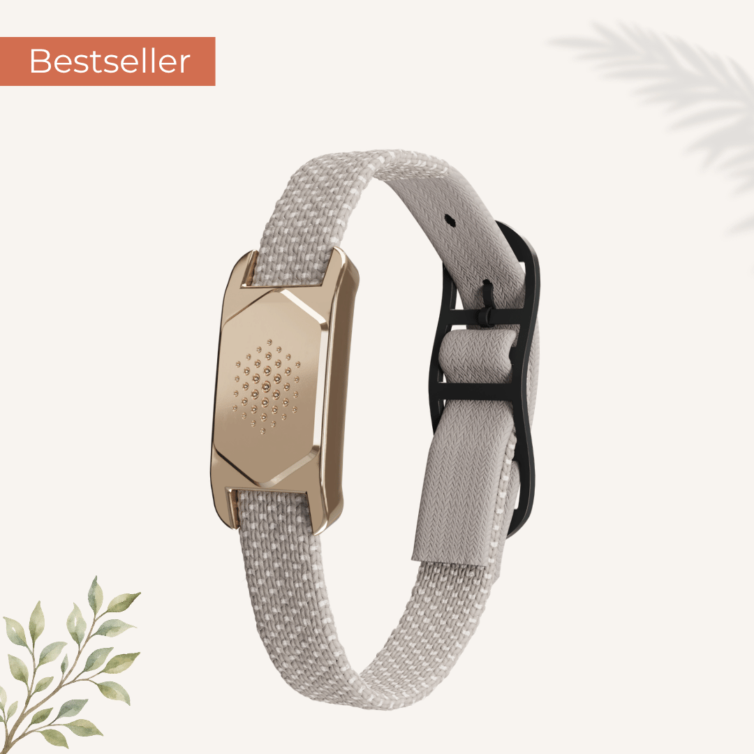 odem souls Flex in Champagner mit flexiblem Band.