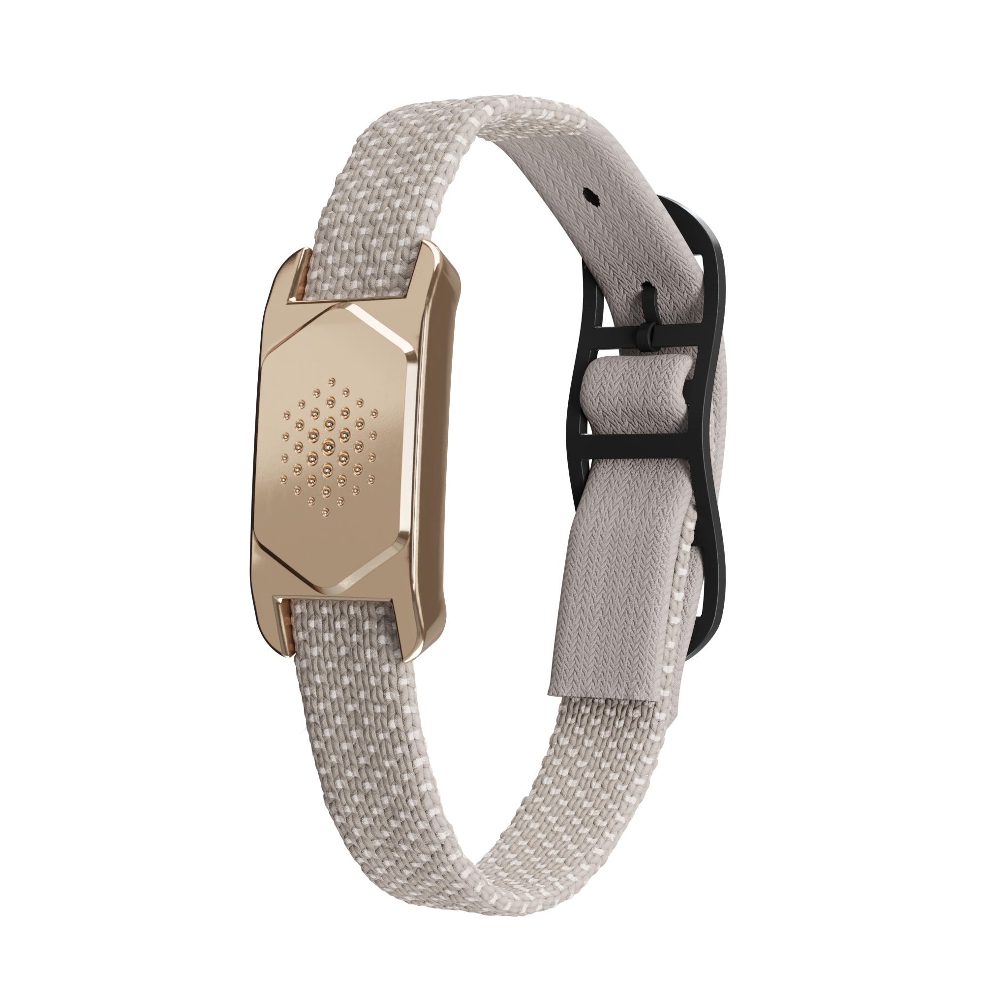 odem souls in Champagner mit beigem Armband